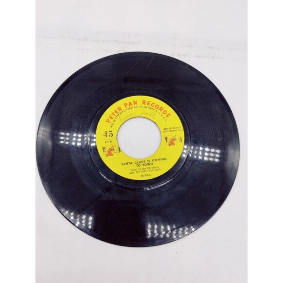 Vintage 1966 Santa Claus Is Coming To Town Jolly Saint Nicholas Caroleers Record - Picture 6 of 11